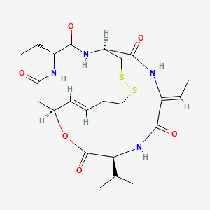 Chemical structure of Romidepsin