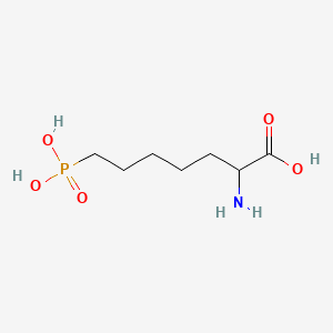 Chemical structure of DL-AP7