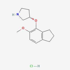 Chemical structure of Org 37684
