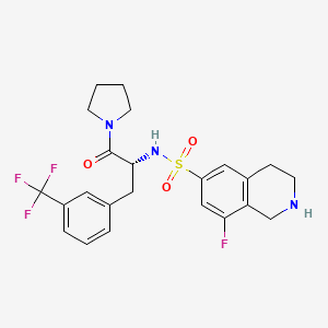 Chemical structure of (R)-PFI 2 hydrochloride