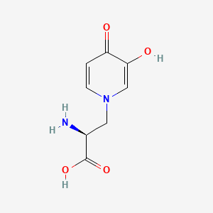 Chemical structure of L-Mimosine