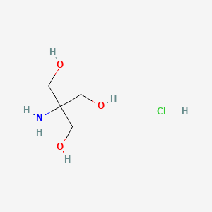 Chemical structure of TRIS hydrochloride