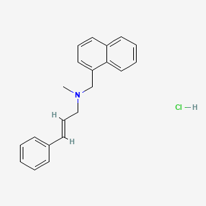Chemical structure of Naftifine HCl