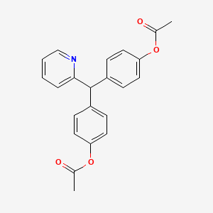 Chemical structure of Bisacodyl
