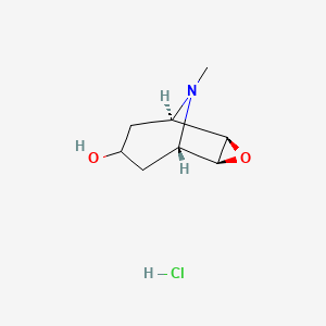 Chemical structure of Scopine HCl