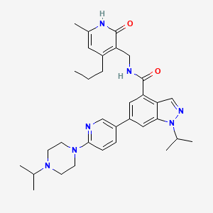 Chemical structure of UNC1999