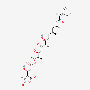 Chemical structure of Tautomycetin