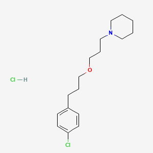 Chemical structure of Pitolisant hydrochloride