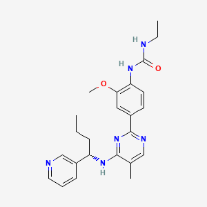 Chemical structure of Lexibulin