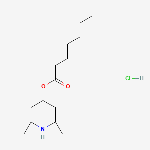 Chemical structure of TMPH hydrochloride