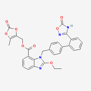 Chemical structure of Azilsartan Medoxomil