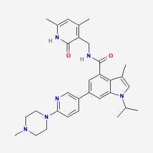 Chemical structure of GSK503