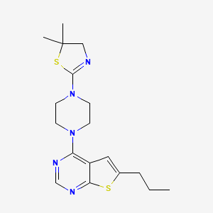 Chemical structure of MI-2