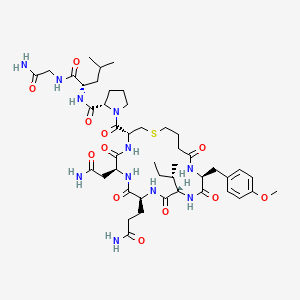 Chemical structure of Carbetocin