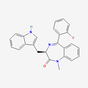 Chemical structure of L-364,373