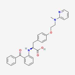 Chemical structure of GW1929