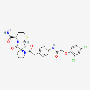Chemical structure of ST 2825