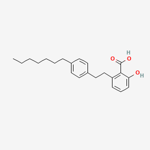 Chemical structure of MG 149