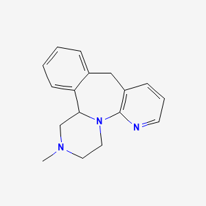 Chemical structure of Mirtazapine
