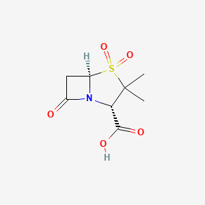 Chemical structure of Sulbactam