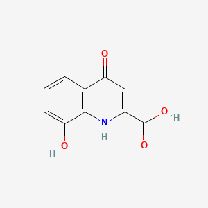 Chemical structure of Xanthurenic acid