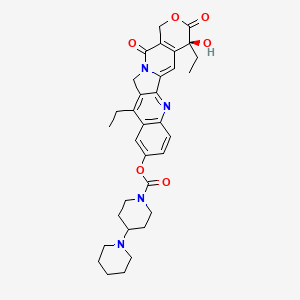 Chemical structure of Irinotecan