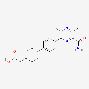 Chemical structure of AZD7687
