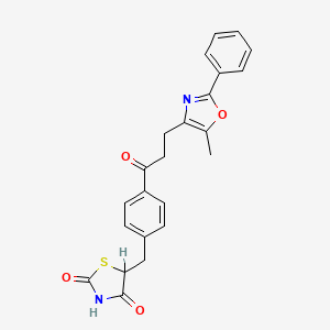 Chemical structure of Darglitazone