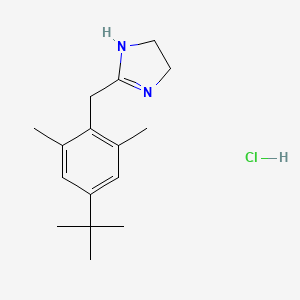 Chemical structure of Xylometazoline HCl