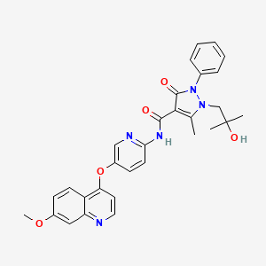 Chemical structure of AMG-458