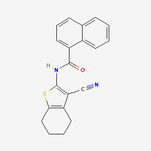 Chemical structure of TCS JNK 5a