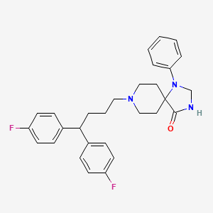 Chemical structure of Fluspirilene