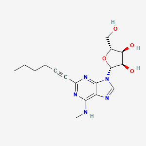 Chemical structure of HEMADO