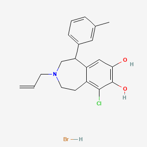 Chemical structure of SKF 83822 hydrobromide