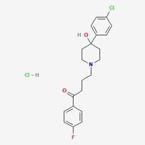 Chemical structure of Haloperidol hydrochloride