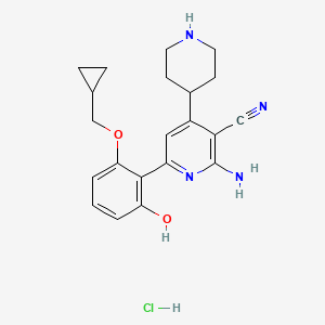 Chemical structure of IKK-2 inhibitor VIII