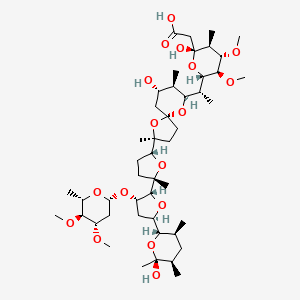 Chemical structure of Maduramicin