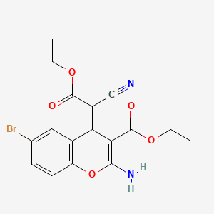 Chemical structure of HA14-1