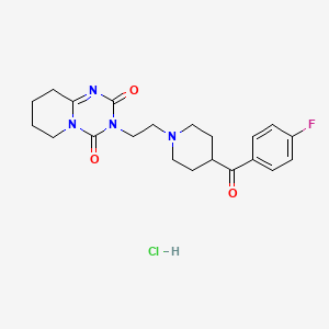 Chemical structure of DV 7028 hydrochloride