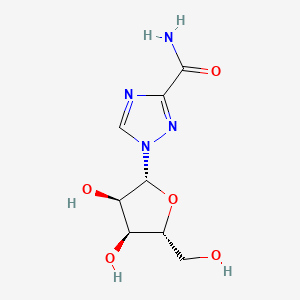 Chemical structure of Ribavirin
