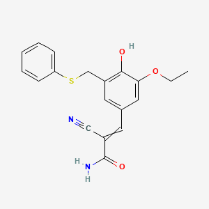 Chemical structure of ST638