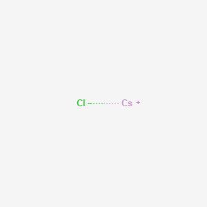 Chemical structure of Cesium chloride