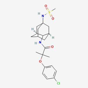 Chemical structure of JNJ 303