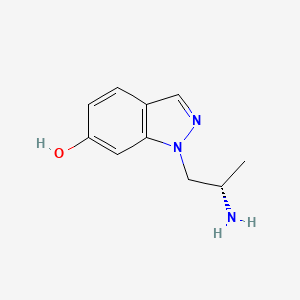 Chemical structure of AL 34662