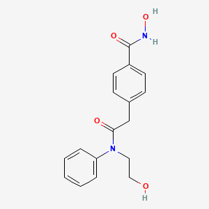 Chemical structure of HPOB