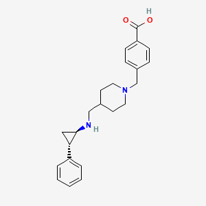 Chemical structure of GSK2879552