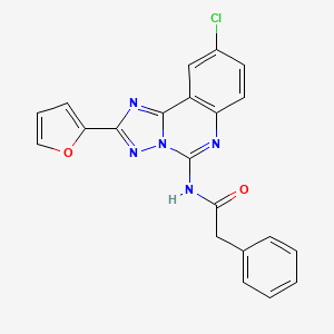 Chemical structure of MRS 1220