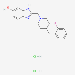 Chemical structure of TCN 237 dihydrochloride