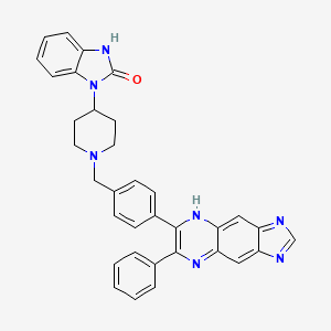 Chemical structure of AKT inhibitor VIII