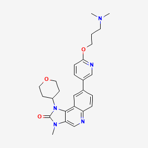 Chemical structure of AZD0156